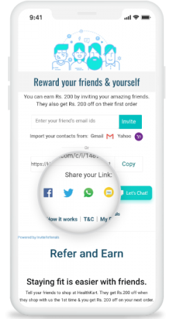 Multiple-referral-and-Social-sharing-options